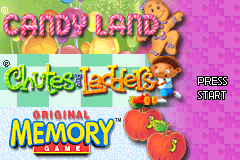 Candy Land/Chutes and Ladders/Memory screenshot 2 for GameBoy Advance